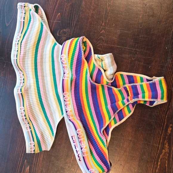 Assorted Women's Panties 12 Pairs Size Large- FineToo, PureBeauty, Shimera,Aerie - Picture 2 of 15